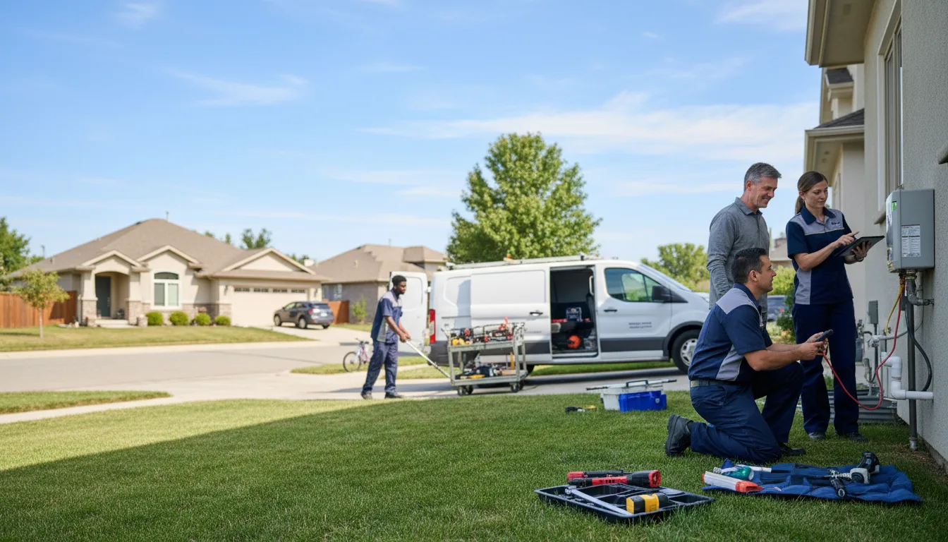 Tankless water heater service in Clarkfield, MN